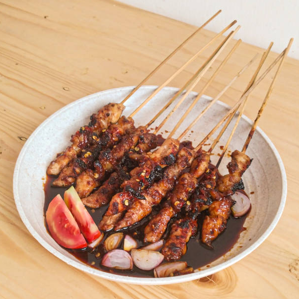 resep sate ayam bumbu kecap