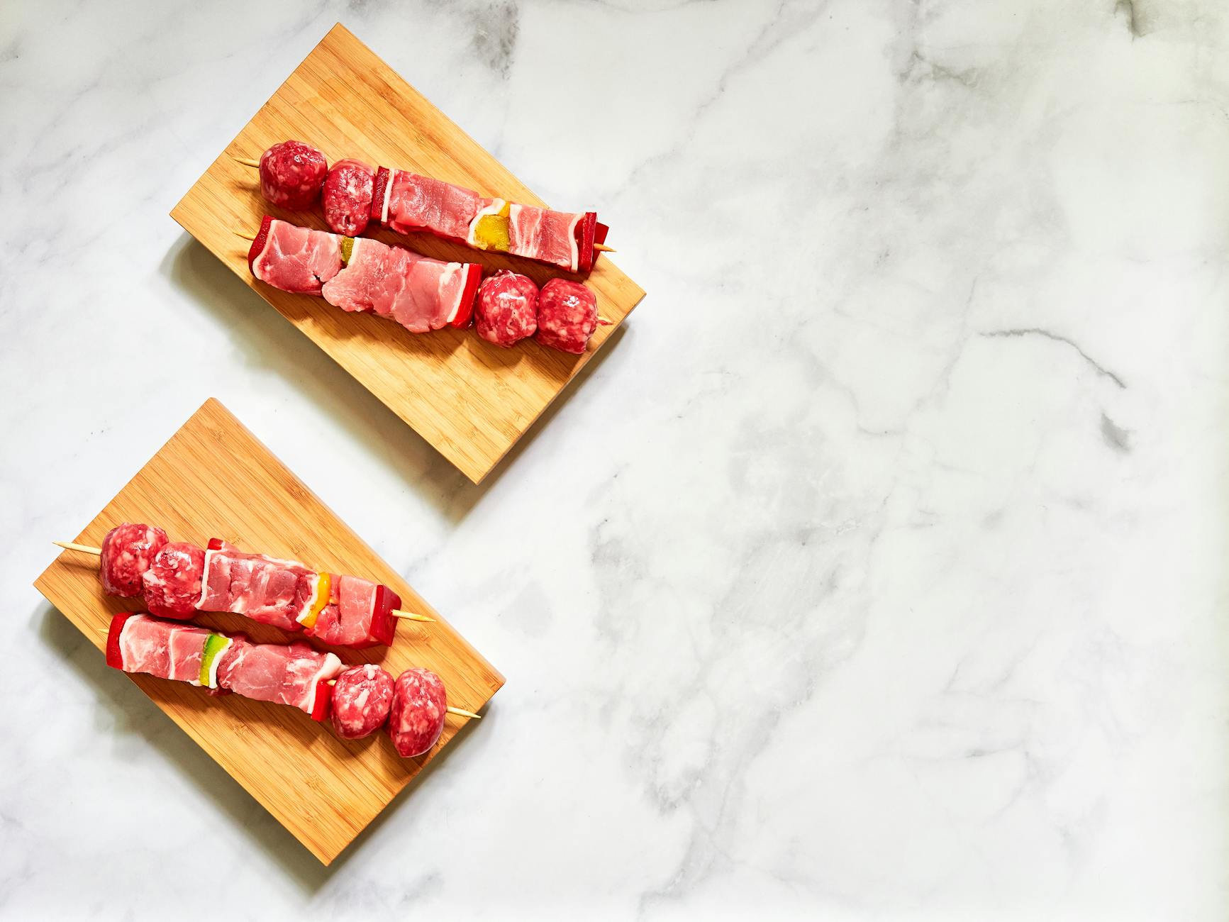 meat skewers