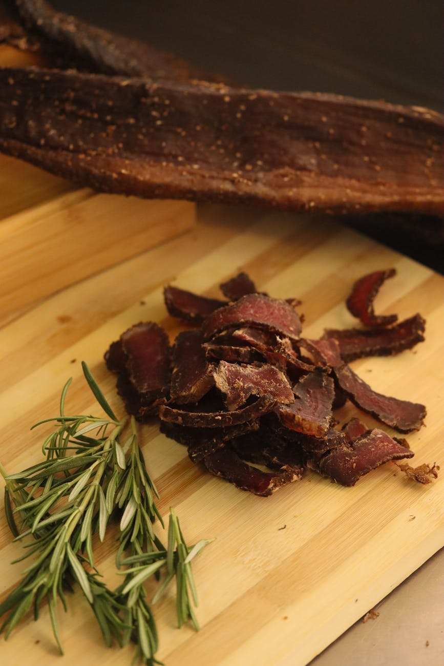 delicious south african biltong snack