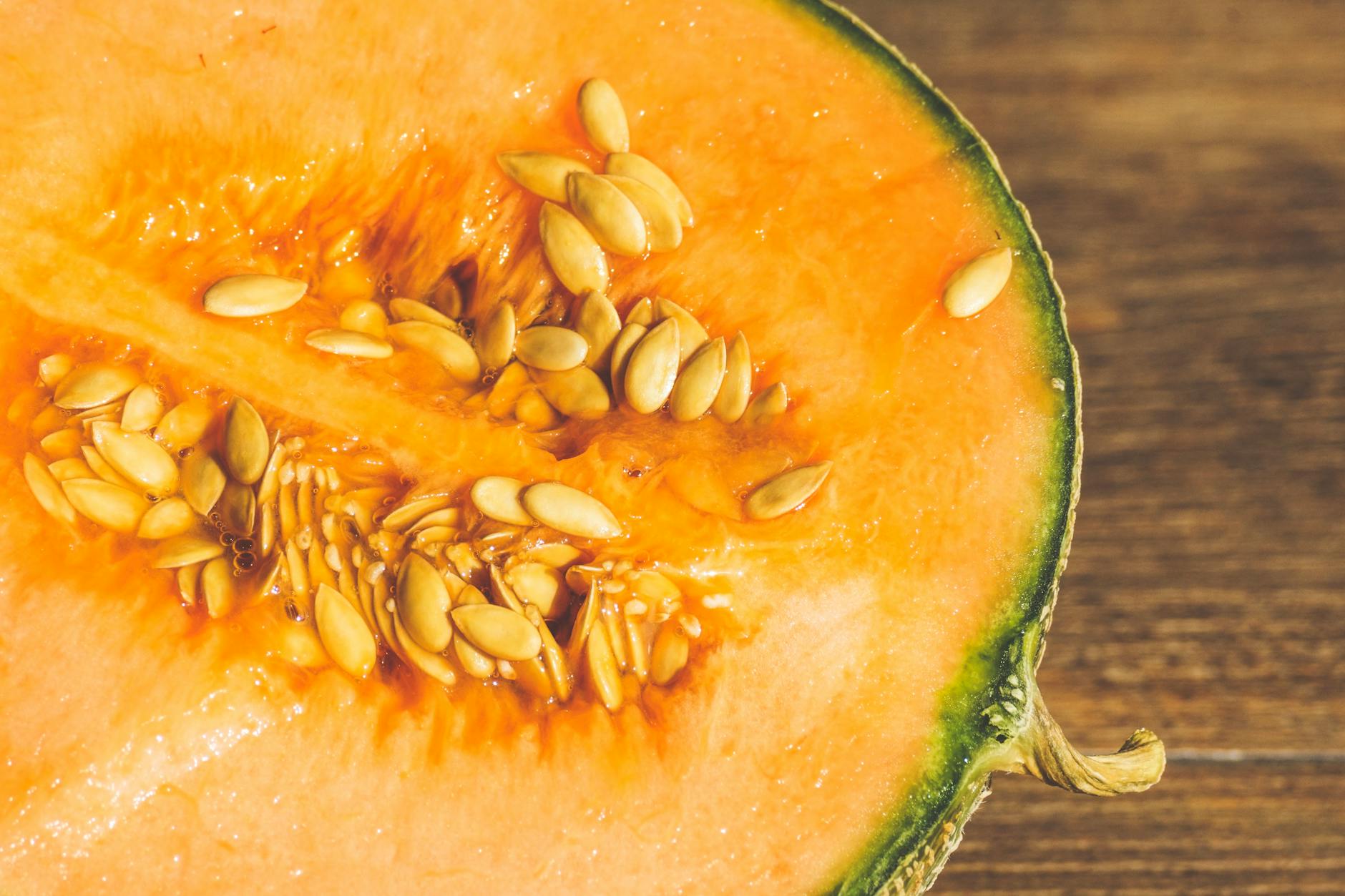 sliced melon